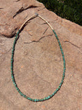 Turquoise necklace handmade 22”