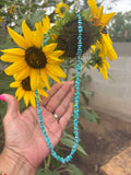 Prince Egyptian turquoise strand 16”