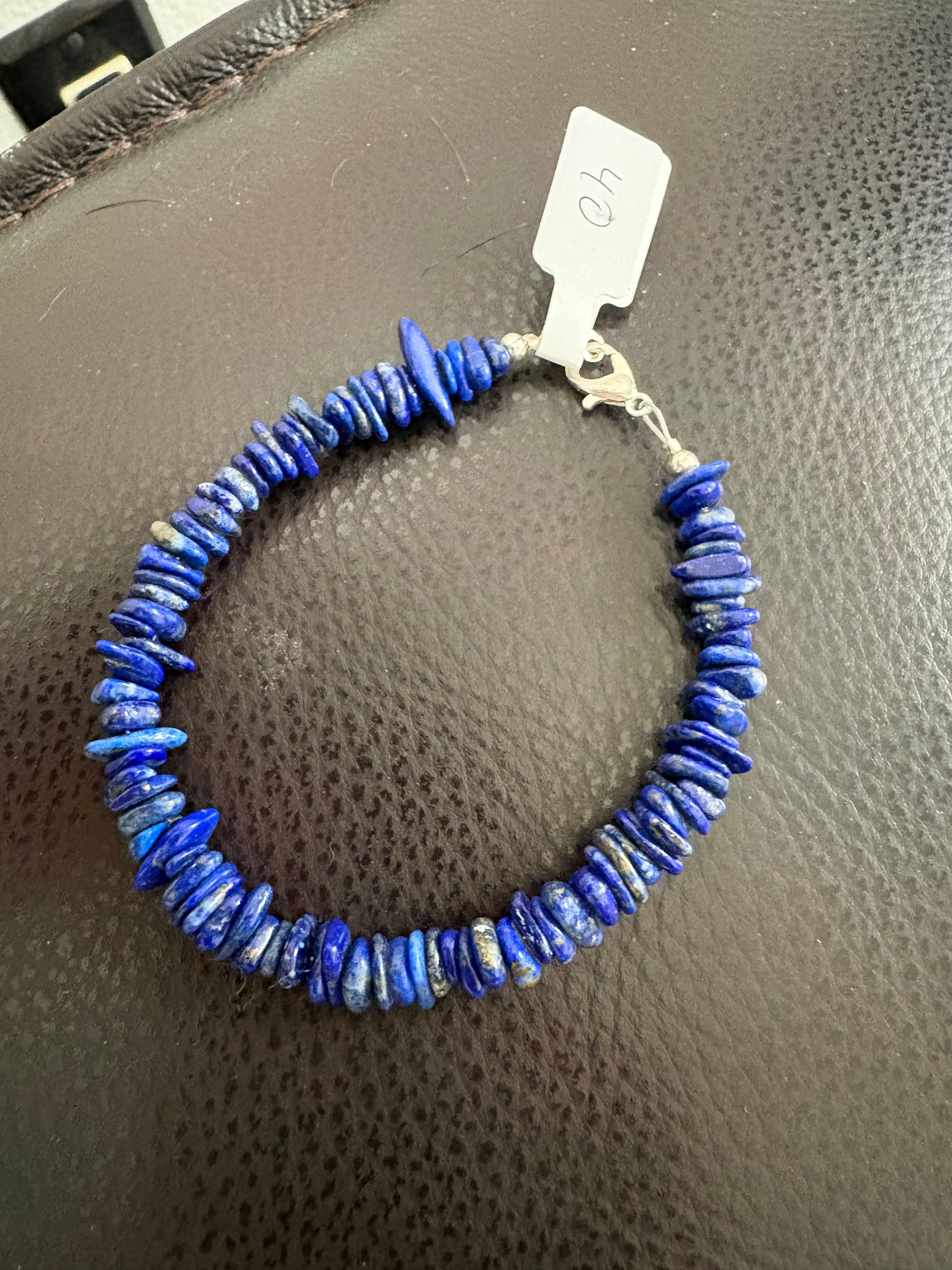 Lapis 7” bracelet