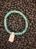 5mm turquoise stretch bracelet