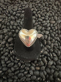 Medium Puffy Heart Ring *Native made* Rachel Grace