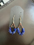 Blue lapis earrings