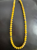Bumblebee beaded necklace