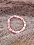 Pink Conch Stretch Bracelet